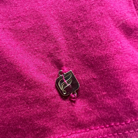 Fabletics Cropped Back Magenta Tank Top - Picture 5 of 5